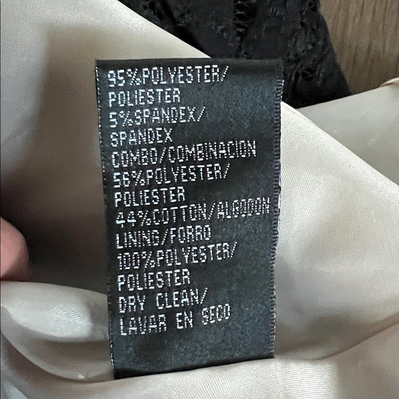 SL Fashions Black Lace Midi Dress - Picture 8 of 11